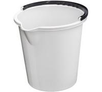 Seau 'VANCOUVER', rond, 10 litres, blanc