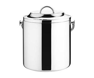 Seauà glace isotherme en acier inoxydable pour champagne, bière, vin