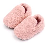 SEAUR Bottines Bébé Unisex Chaussure en Bas âge Naissance Hiver Chaussure en Peluche Chaud Bébé Garçon Fille Chaussons Tout-petit Rose 12-18 Mois