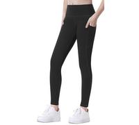 SEAUR Filles Sport Leggings Yoga Pantalons de Sport avec Poches Jogging Pantalons de Course Legging d'entraînement 150