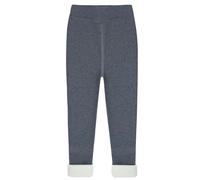 SEAUR Leggings Automne/Hiver Fille Epais Chaud Pantalon Thermique Élastique Collant Leggings Chaud Polaire Hiver 140