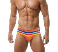 SEAUR Slip de Bain Push up Bikini pour Homme Sexy Maillot de Bain Homme Une Pièce Taille Élastique pour Piscine Plage Natation - Style N -XL