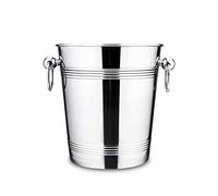 seaux à glace 5L Seaux à glace for fêtes la maison acier inoxydable avec face miroir, seau champagne bien conçu for garder congelée plus longtemps