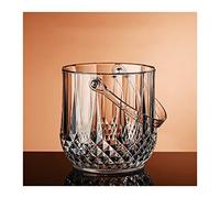 seaux à glace Seau à glace Acrylique transparent Bon for 1 bouteilles de vin ou champagne,2 litre