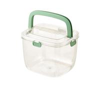 seaux à glace Seau à glace transparent avec couvercle et poignée, parfait for les fêtes le camping