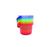 Seaux empilables edx education 6 pièces Translucides 1.5L Dès 18 mois