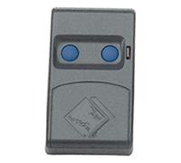 Seav TXS 2 Nouveau Émetteur 2 canaux, Fréquence - 433Mhz, Type de Programmation - 10 commutateurs, Type de Batterie - 12V (23A), Dimensions: 62 x 14 x 36 mm, Batterie et Instructions incluses - Oui