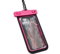 SEAWAG Next Pochette Étanche Smartphone, Sac Étanche IPX8 pour iPhone 16 15 14 & Samsung Galaxy S25 - Écran Tactile, Tour de Cou, Plage Piscine Plongée, Rose/Noir, Lot de 1