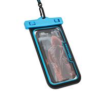 SEAWAG Pochette Etanche pour Smartphone Taille IPX8 Universelle - Plongée, Piscine, Plage, Kayak - Bleu/Noir, Lot de 1