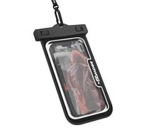 SEAWAG Pochette Etanche pour Smartphone Taille IPX8 Universelle - Plongée, Piscine, Plage, Kayak - Noir, Lot de 1