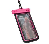 SEAWAG Pochette Etanche pour Smartphone Taille IPX8 Universelle - Plongée, Piscine, Plage, Kayak - Rose/Noir, Lot de 1
