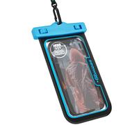 SEAWAG Pochette Étanche Smartphone Flottante, Sac Étanche IPX8 pour iPhone 16 15 14 & Samsung Galaxy S25 Next, Écran Tactile, Tour de Cou, Plage Piscine Plongée, Bleu/Noir, Lot de 1