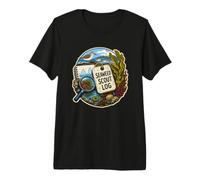 Seaweed Scout Log Algues de l'Estran T-Shirt Haut de Gamme