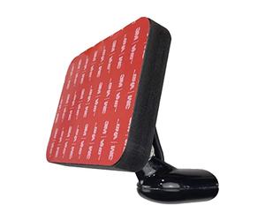SEAWORTHY INNOVATIONS Stern Pad - Taille standard - Noir - Fabriqué aux États-Unis - Transducteur sans vis / Acc. Kit de montage pour grands transducteurs de numérisation 3D - Avec adhésif 3M VHB