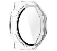 SEAYACK 46MM Smartwatch Protector Case Tempered Glass Screen Guard Anti-Shock Design & Hassle-Free Fit Scratch Resistant Watch Cover