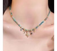 SEAYACK De Perles À Double Couche Avec Pendentif Fleur Fashion Bijoux Vintage Pour Amant De Mode En Pierre Vintage