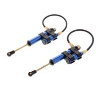 SEAYACK Ensemble De 2 Amortisseurs Choc À Pression Négativité en Alliage en Aluminium pour 1/10 Modèles Télécommande Conçus pour Les Amortisseurs des Amateurs Modèles