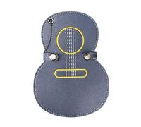 SEAYACK Étui de rangement brodé pour médiator de guitare - Pour musiciens et collectionneurs, bleu, as described