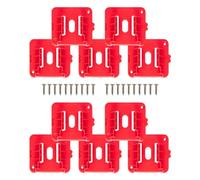 SEAYACK Lot de 10/5 bases de montage de batterie pour batterie 18 V pour afficher et organiser en toute sécurité les piles