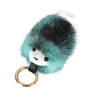 SEAYACK Premium Hedgehog Holder Decors Avec Des Cheveux De Vison Doux Artisanat HEdgehog Car Decoration Charm