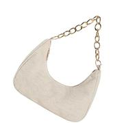 SEAYACK Sac à bandoulière contemporain réutilisable en coton et lin avec détails floraux artistiques, sacs pratiques pour femmes, sac en coton et lin, Chaîne 4, One Size