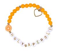 SEAYACK Summers Apero Party Bracelets Citrus Junos Perles en Or Blanc Réglable avec Carte Réglable avec Lettres en Perles