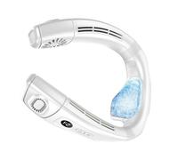 SEAYACK Ventilateur portable de climatisation portable de refroidissement ergonomique rechargeable à 360 degrés 3 vitesses Affichage numérique