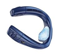 SEAYACK Ventilateur portable de climatisation portable de refroidissement ergonomique rechargeable à 360 degrés 3 vitesses Affichage numérique