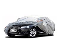 SEAZEN 6 Couches de Couvertures de Voiture d'extérieur pour Automobiles, Protection Contre Le Vent et la Neige UV de Grêle, Couverture de Voiture Complète Universelle-Vent 508cmx 178cmx 120cm