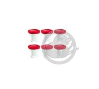Seb 6 pots pour yaourtière multi délices XF100501
