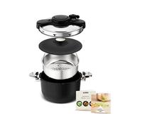 Autocuiseur SEB cocotte 3 en 1 TEMPO 6L noir