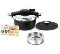 Seb - Autocuiseur Cocotte 3 En 1 Tempo 6l Noir