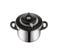 SEB Cocotte Clipso Chef 4,5 L 4 programmes Noir Acier