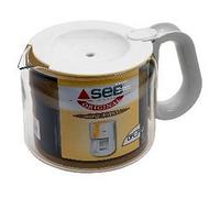 Verseuse blanche pour cafetière SEB SIMPLY INVENTS - 15 T - Anti-choc - 1,4 L