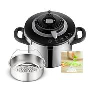 Cocotte-minute Seb Clipso+ CHEF 6L P4550700 Inox Acier inoxydable poli effet moiroir