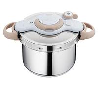 Seb CLIPSOMINUT' Natural Cocotte-minute 7,5 L, Autocuiseur acier inoxydable, Recyclable à 90 %, Facile à utiliser, Fabriqué en France P4624870