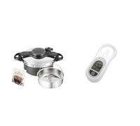 Seb Clipsominut'Ultra Resist Finition Pierre Cocotte-minute 5 L + livre recettes & x1060007 - Minuteur clipso minut