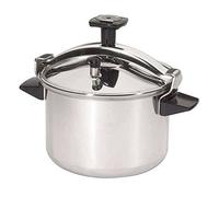 Seb Cocotte-minute 12 L, 8-12 personnes, Autocuiseur inox, Tous feux dont induction, Fabriqué en France, Authentique P0531700