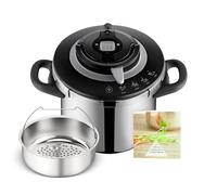 SEB Cocotte-minute Clipso+ CHEF P4551400 8 L Inox poli effet miroir