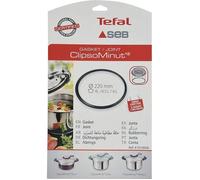 Tefal X1010008 Joint pour Clipso Minut Acier Inoxydable, 22 cm, Noir