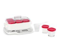 SEB Multi Delices express YG660100 - Yaourtière - 600 Watt - blanc/rouge