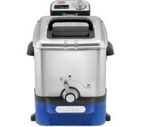 SEB Oleoclean Friteuse semi-professionnel 3,5 L, 2300 W, 6 personnes, Filtration automatique, Thermostat réglable, Inox FR804000
