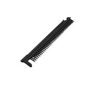 SEB Peigne en Plastique Noir pour Tous les Types de Cheveux, Unisex, 1 Unité