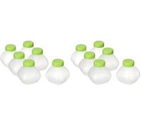 SEB XF102000 Delices Box Coffret de Six Bouteilles Yaourt à Boire, Blanc (Lot de 2)