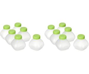 SEB XF102000 Delices Box Coffret de Six Bouteilles Yaourt à Boire, Blanc (Lot de 2)