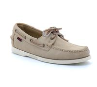 Sebago - Chaussures Bateau Pour Homme En Suede Docksides Portland Flesh Out - Beige - 41