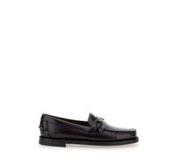 Sebago - Chaussures Plates Bordeaux Classiques pour Femmes - Femme - Chaussures - Rouge - Taille: 39 EU