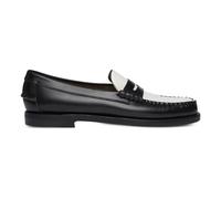 Sebago - Mocassin en cuir brossé pour femme - Femme - Chaussures - Noir - Taille: 37 1/2 EU
