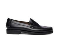 Sebago Chaussures homme Mocins cliques en cuir fait main Noir taille 44 EU