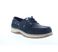 Sebago Clovehitch II FGL Waxed chaussures bateau pour hommes en cuir bleu
